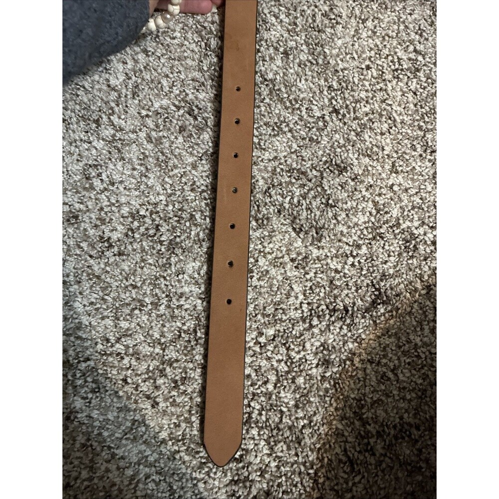 J. Crew, Calf Hair Belt In Leopard Leather S/M 41” $70 - Picture 6 of 8